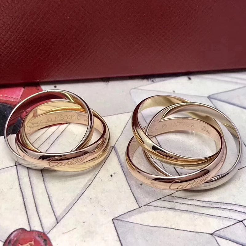 18K Celestial Trinity Ring