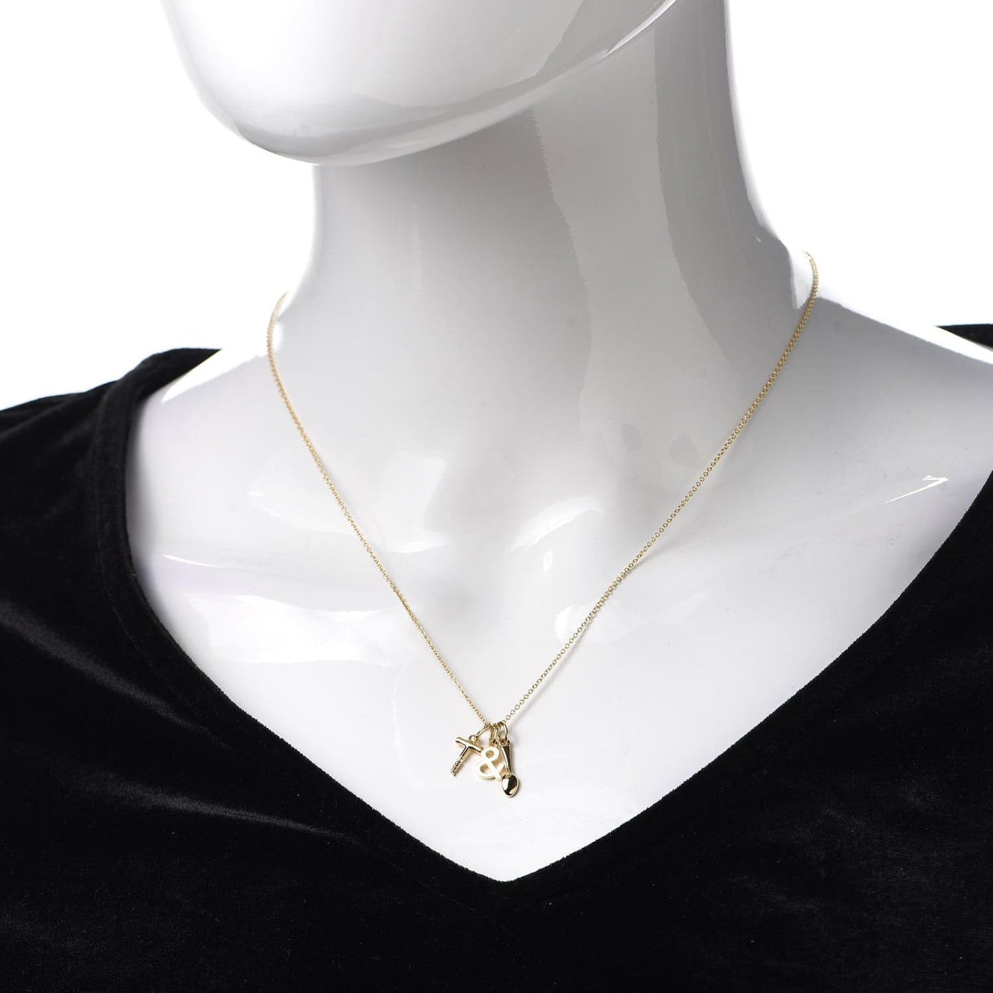 18K Celestial T Wine and Dine Pendant Necklace