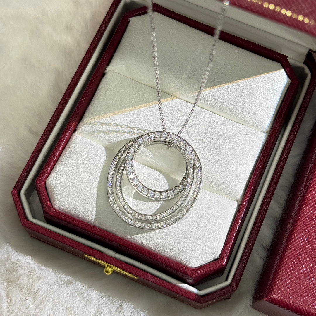 18K Celestial Etincelle De Necklace