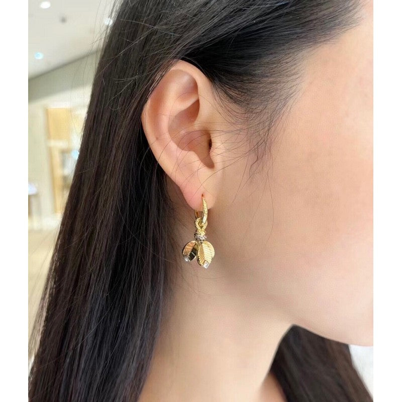 18K Celestial Grain De Caf̩ Earrings