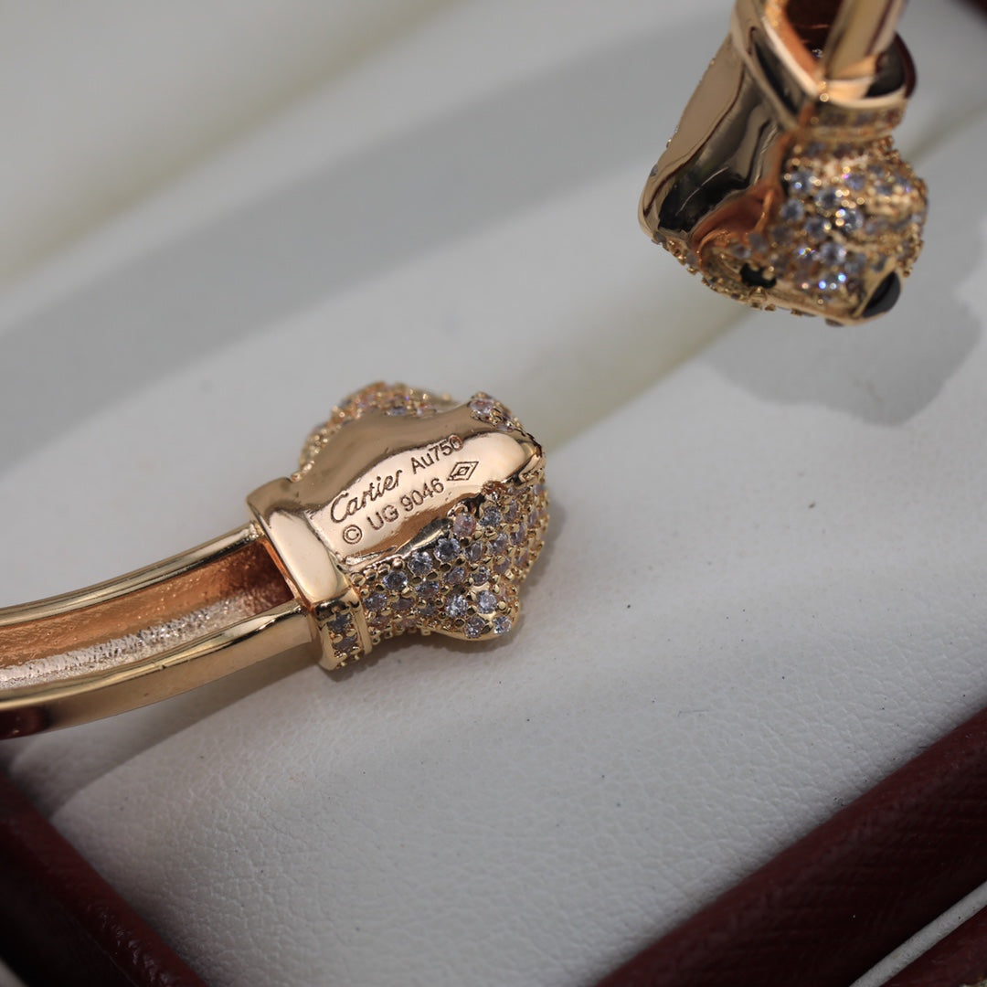 18K Celestial Panth̬re De Bracelet
