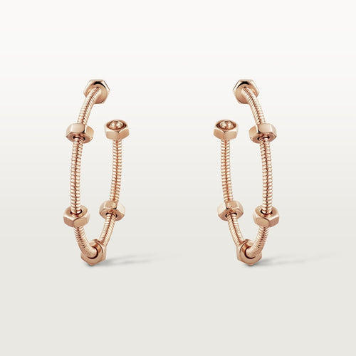 18K Celestial Ecrou De Earrings
