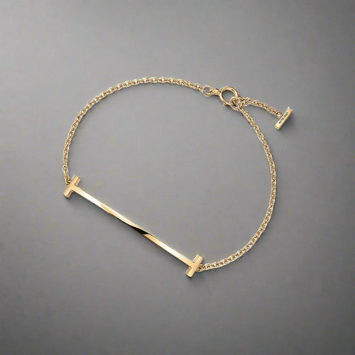 18K Celestial T Smile Bracelet