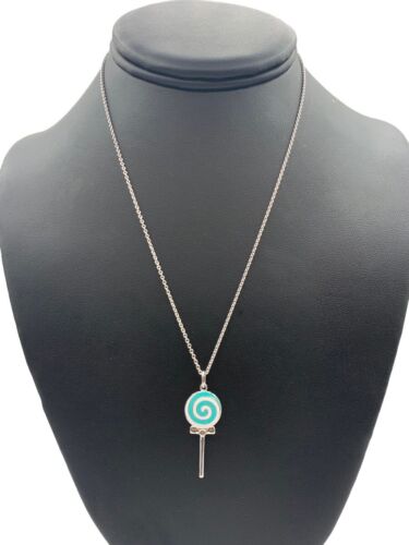 18K Celestial T Lollipop Charm Chain Necklace