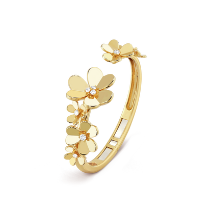 18K Celestial Frivole Seven Flowers Bracelet