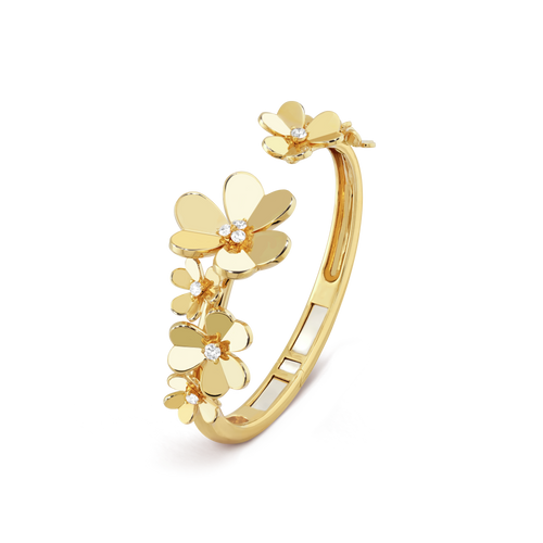 18K Celestial Frivole Seven Flowers Bracelet