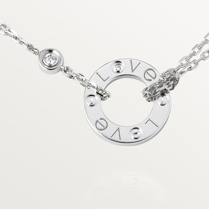 18K Celestial Love 2 Diamond Necklace