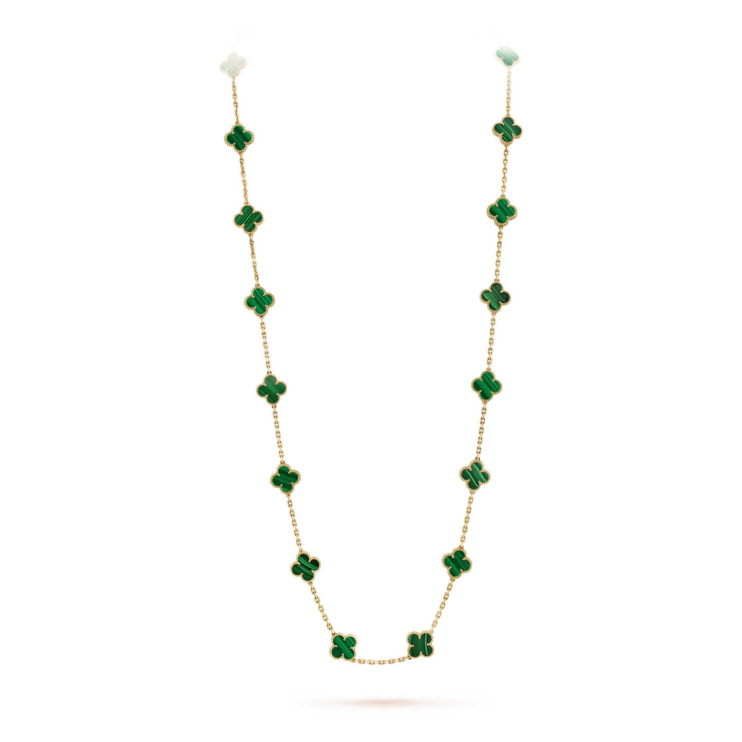 18K Celestial Vintage Alhambra 20 Motifs Long Necklace