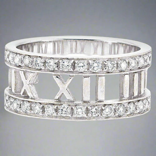 18K Celestial T Atlas Open Diamond Ring