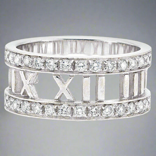18K Celestial T Atlas Open Diamond Ring
