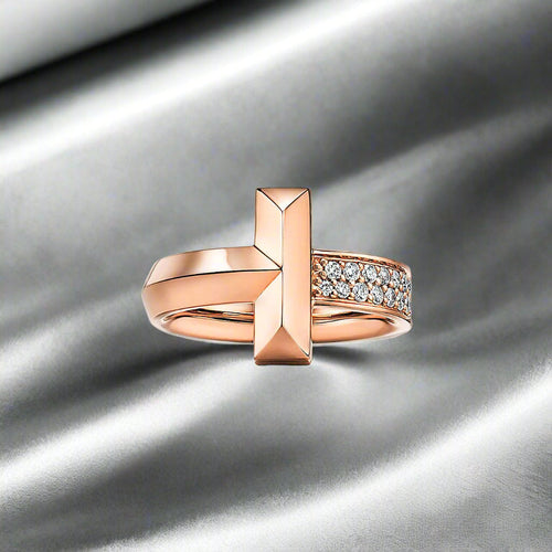 18K Celestial T T1 Diamonds Ring