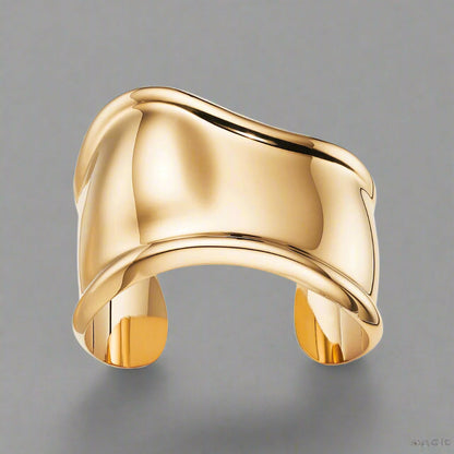 18K Celestial T Elsa Peretti Small Bone Cuff Bracelet