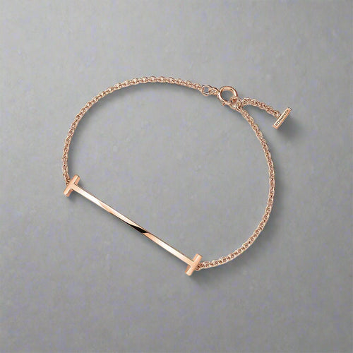 18K Celestial T Smile Bracelet