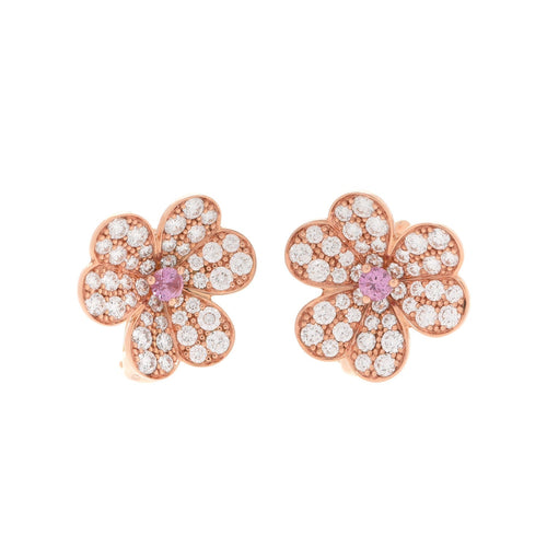 18k Celestial Frivole Pink Sapphire Earrings