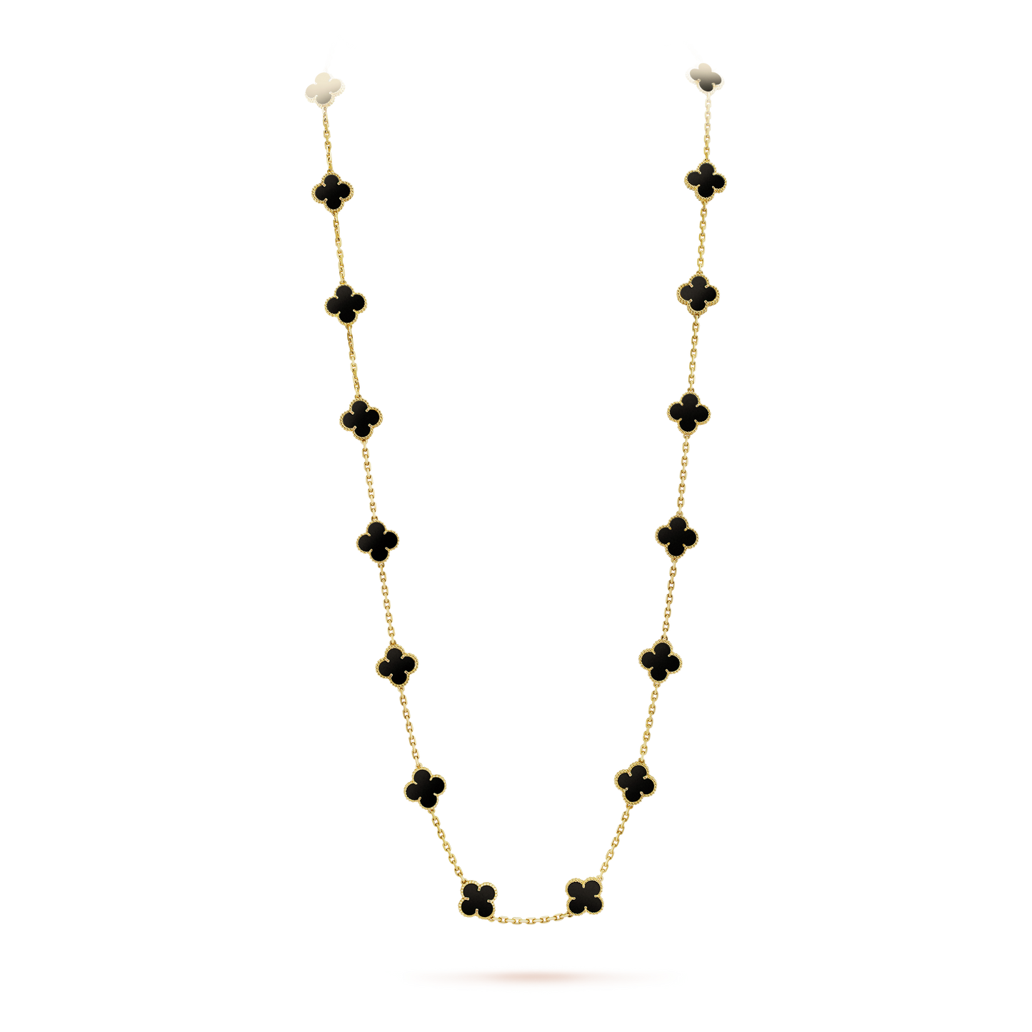 18K Celestial Vintage Alhambra 20 Motifs Long Necklace