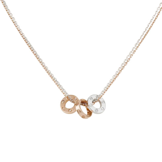 18K Love 6 Diamonds Necklace
