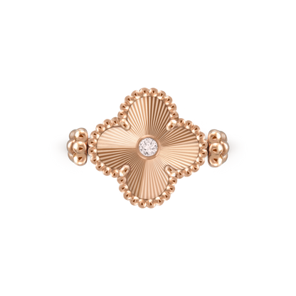 18K Celestial Vintage Alhambra Reversible Ring