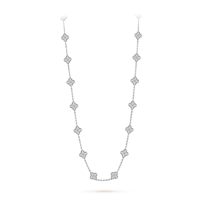 18K Celestial Vintage Alhambra 20 Motifs Long Necklace