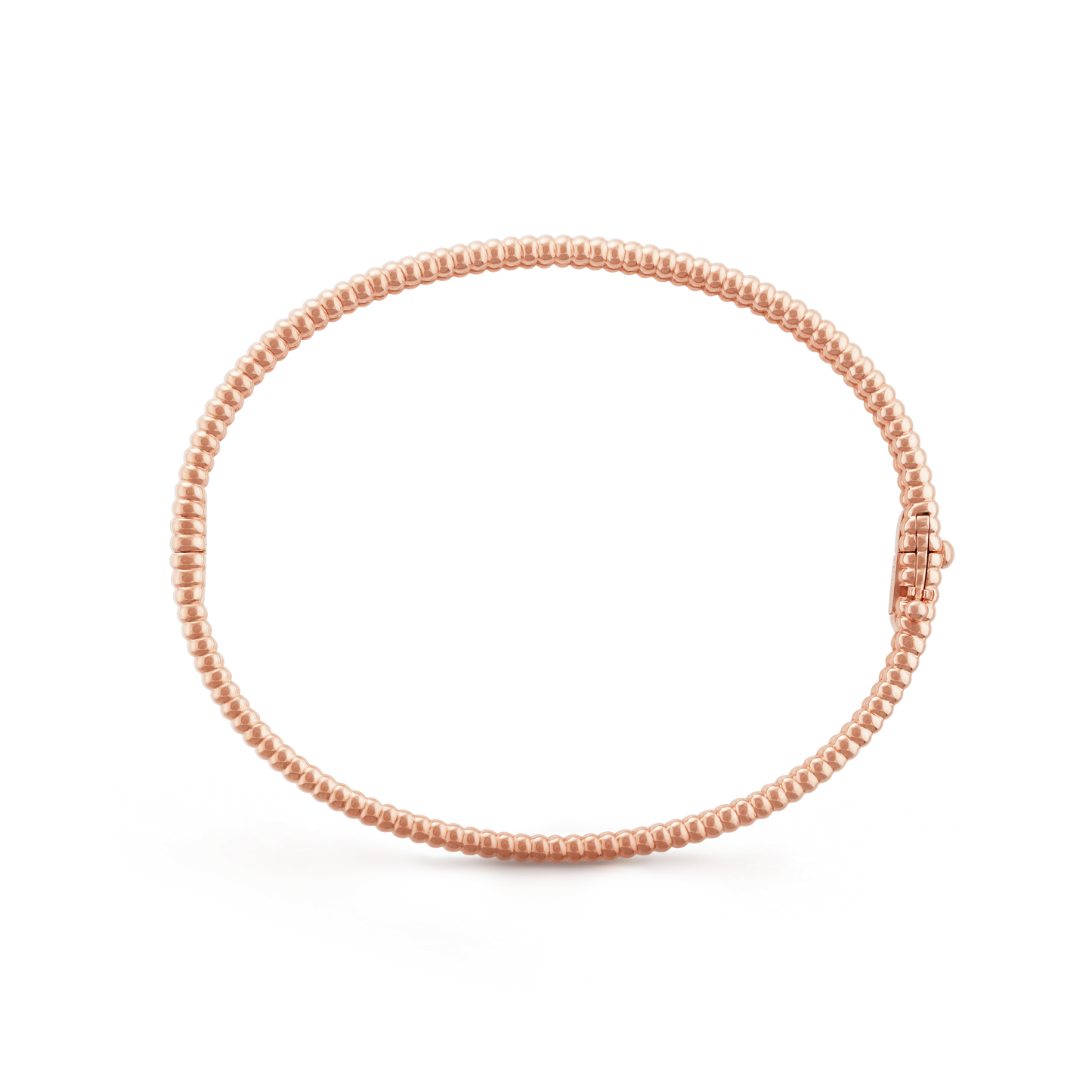 18K Celestial Perl̩e Diamonds One Row Bracelet