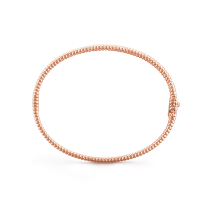 18K Celestial Perl̩e Diamonds One Row Bracelet
