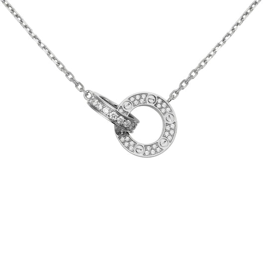 18K Love Diamonds Necklace