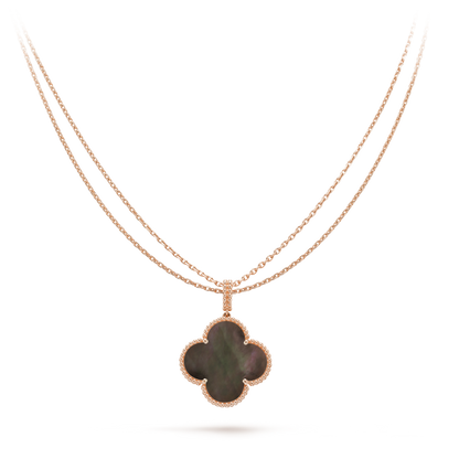 18K Celestial Magic Alhambra One Motif Pearl Necklace