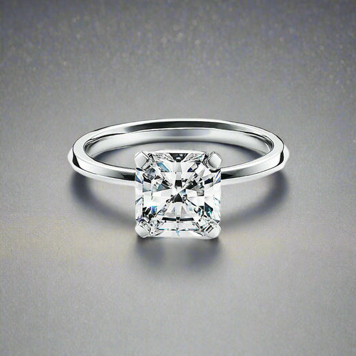 18K Celestial T True Engagement Ring
