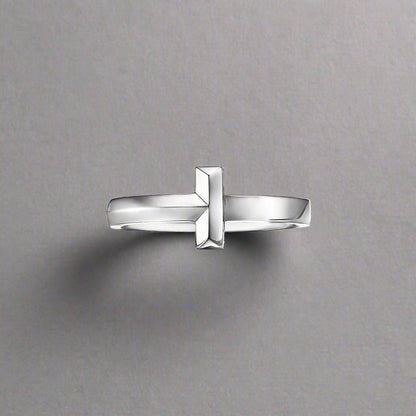 18K Celestial T T1 Ring