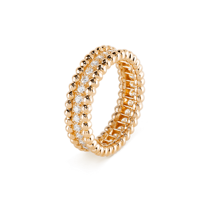 18K Celestial Perl̩e Diamonds Ring