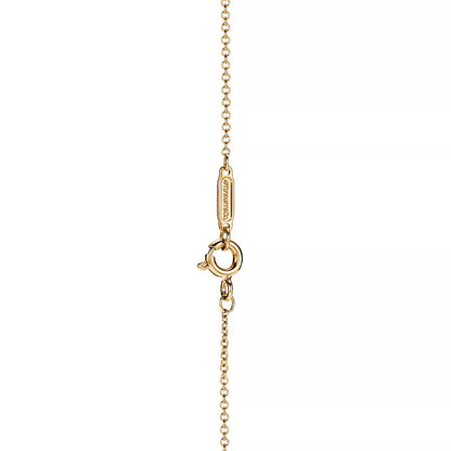 18K Celestial Return to T Mini Double Heart Necklace