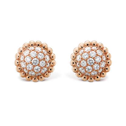 18K Celestial Perl̩e Diamonds Earrings