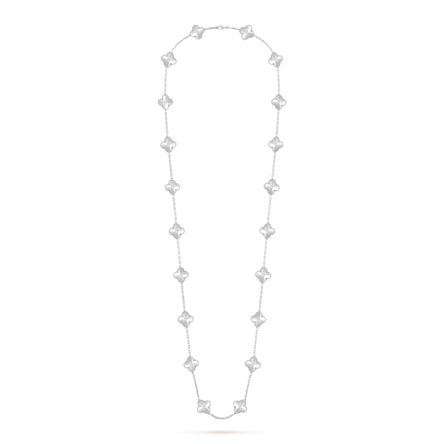 18K Celestial Vintage Alhambra 20 Motifs Long Necklace
