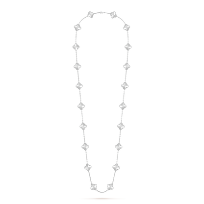18K Celestial Vintage Alhambra 20 Motifs Long Necklace