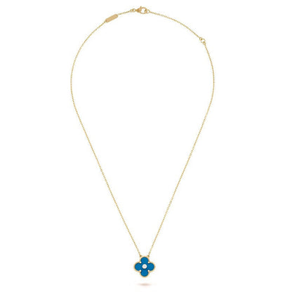 18K Celestial Vintage Alhambra Agent Clover Necklace