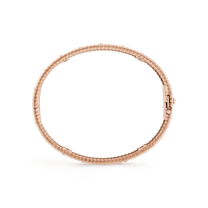 18K Celestial Perl̩e Clovers Bracelet