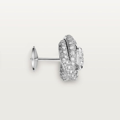 18K Celestial Trinity Ruban Earrings