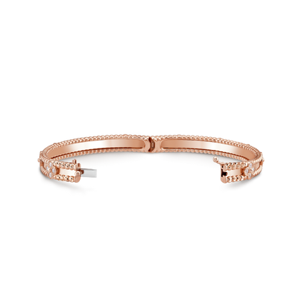18K Celestial Perl̩e Sweet Clovers Small Bracelet