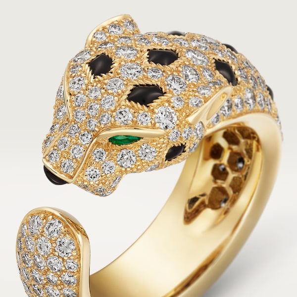 18K Celestial Panth̬re De Diamond Ring