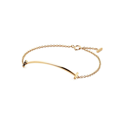 18K Celestial T Smile Bracelet