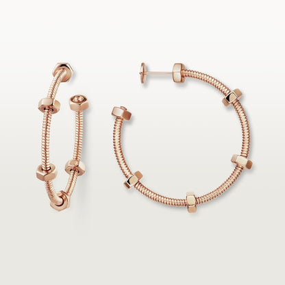18K Celestial Ecrou De Earrings