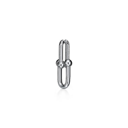 18K Celestial T HardWear Large Link Diamonds Earrings