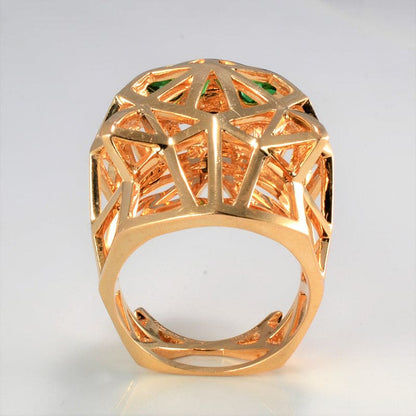 18K Celestial Panth̬re De Ring