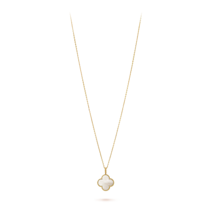 18K Celestial Magic Alhambra One Motif Pearl Necklace