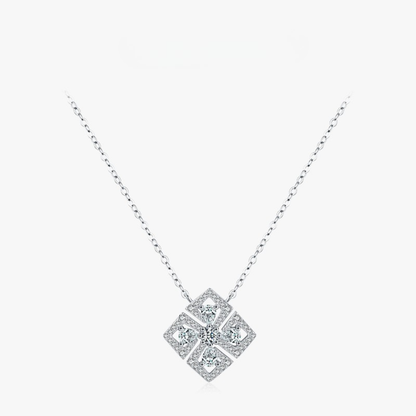 Elegant Water Drop CZ Necklace – Classic 925 Sterling Silver Jewelry