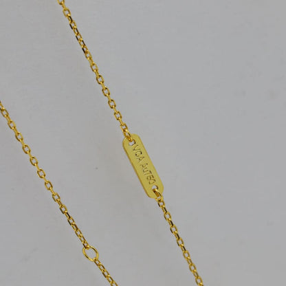 18K Celestial Two Butterfly Pendant with Diamond & Turquoise Necklace
