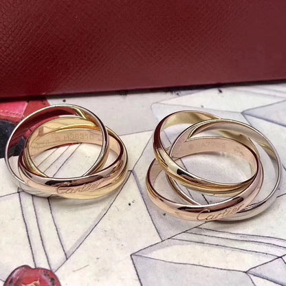 18K Celestial Trinity Ring