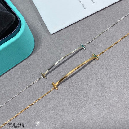 18K Celestial T Smile Bracelet
