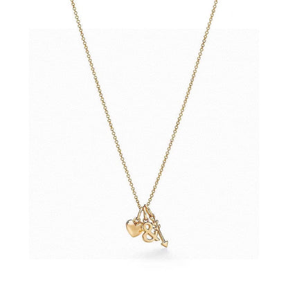 18K Celestial T Wine and Dine Pendant Necklace