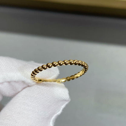 18K Celestial Perl̩e Pearls Of Gold Ring
