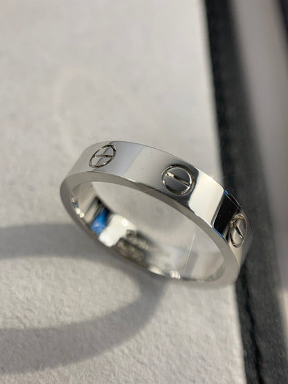 18K Celestial Love Wedding 4mm Ring